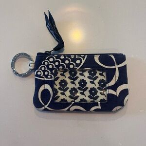 Vera Bradley Women’s Cotton Zip ID Case
